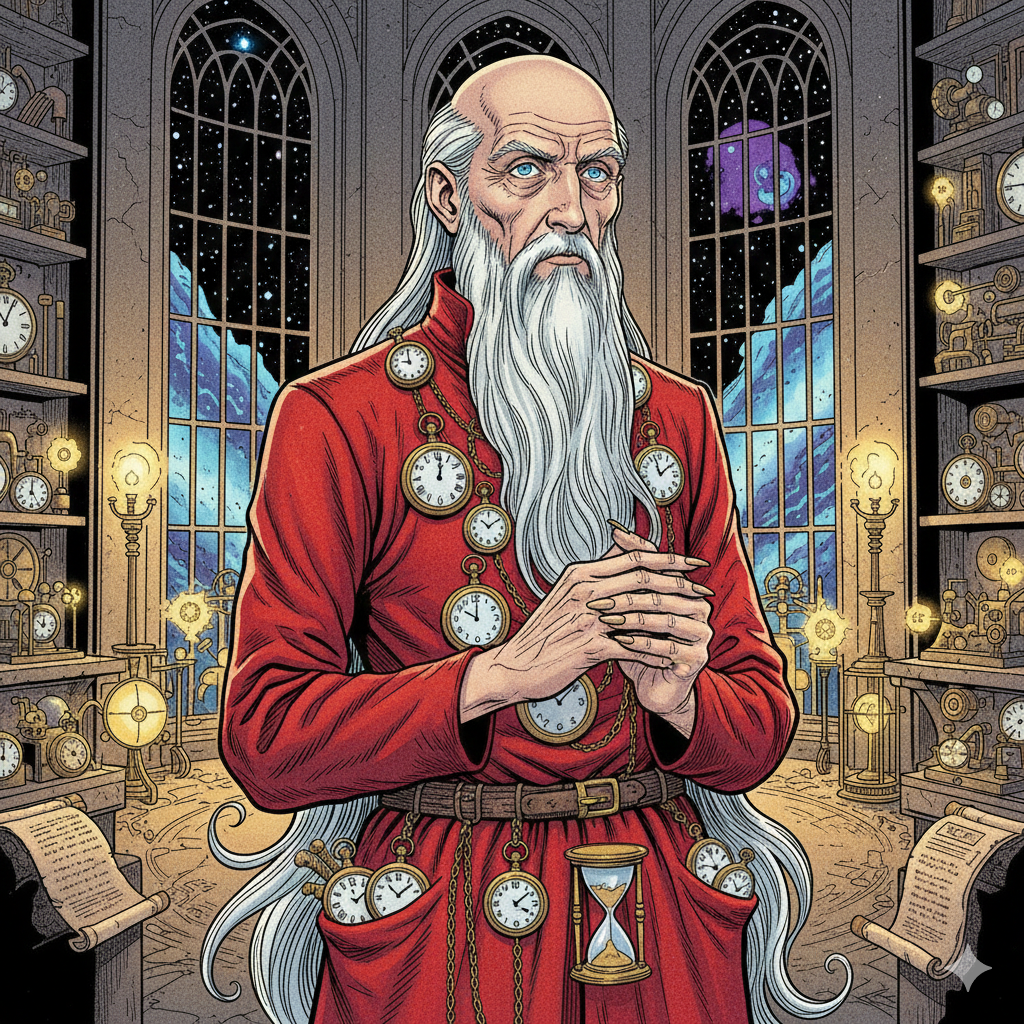 Ilustración del interior de la TARDIS